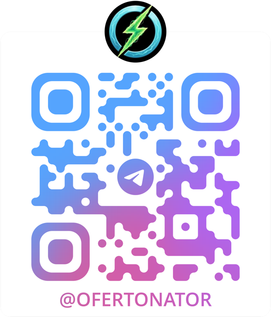 QR Code para entrar no canal do Ofertonator no Telegram